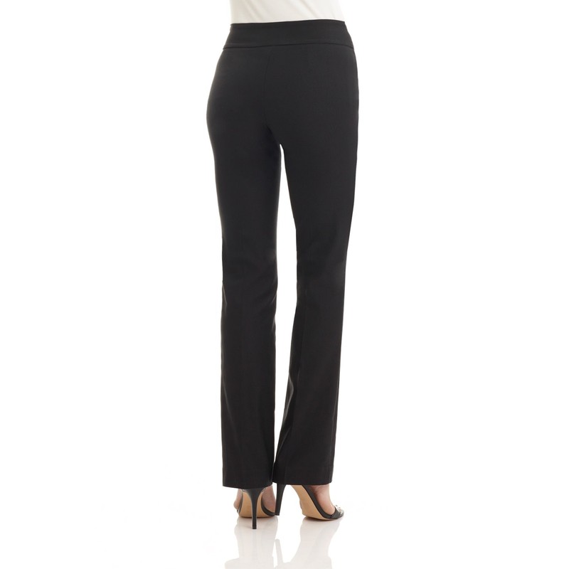 REKUCCI Womens Ease into Comfort Stretchy Business Casual Bootcut Pull-On