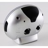 Champion Stylish Bold Traditional Oval Silver Quartz Sweeping Non Ticking
