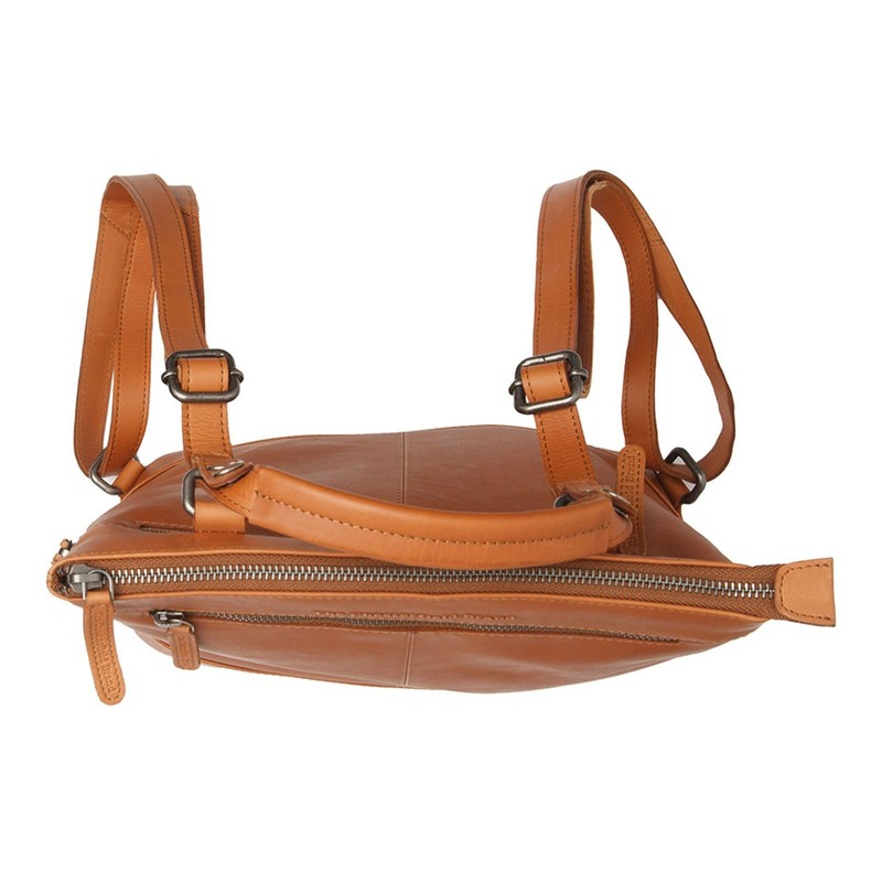 The Chesterfield Brand Harare Backpack / Shopper 30 cm Cognac,