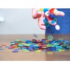 Regal Bingo Plastic Bingo Chips 1000 Pcs - Clear Transparent