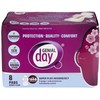 Genial Day Super Absorbent Heavy Flow Pads, 8 Count