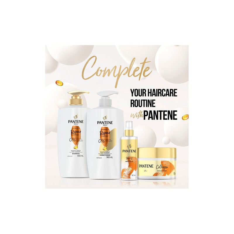 Pantene Ultimate 10 Repair & Protect Shampoo 375ml