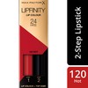 Max Factor X Lipfinity Lip Color, 120 Hot, Step 1: