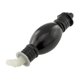 LST Kraftstoffpumpe Tülle Hand Pumpe 2x 90° für Schlauch Innen-Ø 10mm Pumpball