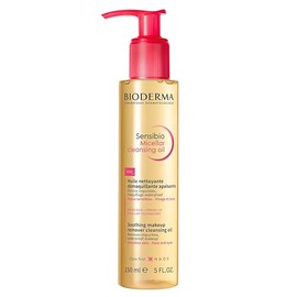 Bioderma Sensibio Micellar Cleansing Oil, 1st Ecobiological Micellar Oil Formula Cleanser That Deeply Cleanses, Soothes & Nourishes Skin with Oil-to-Milk Texture, Fragrance-Free, & GentleTo Skin