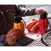 Caliber Gourmet Condiment Dispenser Set. Grenade Shape for BBQ Grill,