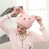 Microfiber Hair Drying Towels Cartoon Bear Dry Hair Hat Thicker