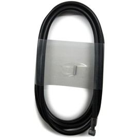 SAGISAKA Bicycle Brake Wire 165cm with Liner, 1-piece Black 11893