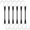 Rubber Cords with Hooks 6 Inch,Rubber Bungee Cords Heavy Duty