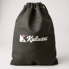 Kaluza Golf Valuables Bag – Premium Cotton-Blend Drawstring Pouch for Tees, Accessories, Jewellery & More – Durable Golf Tee Bag – Black with Logo