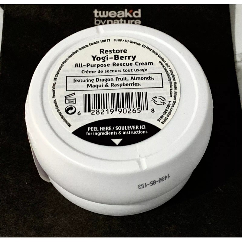 tweak-d Tweak'd By Nature Restore YOGI-BERRY All-Purpose Rescue Skin Cream