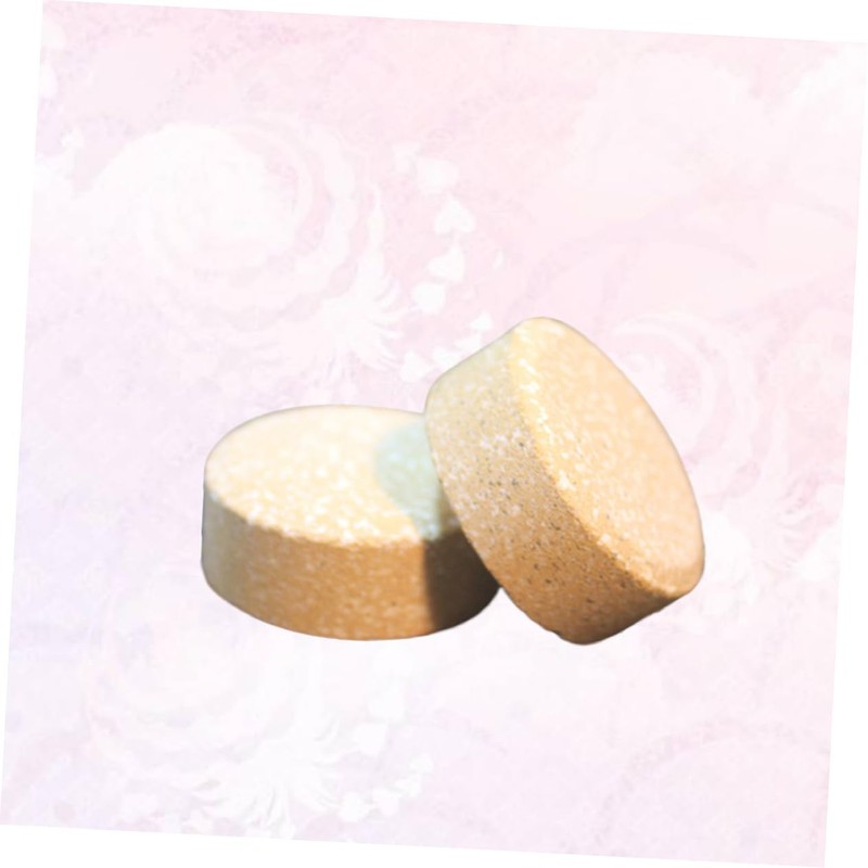ORFOFE 10pcs Ginger Foot Care Effervescent Tablets for Soothing Massage