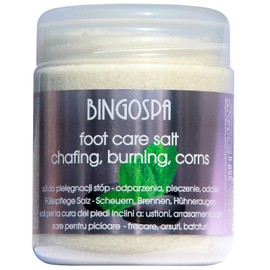 BINGOSPA Foot Salt - Prone to Sore Spots and Blisters - 550g - Foot Bath, Bath Salts - Unscented
