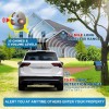 HTZSAFE 1/2 Mile Long Range Outdoor Weatherproof Solar Wireless Driveway