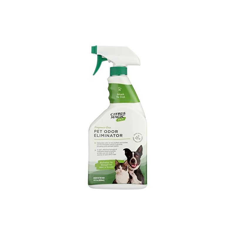 Citrus Magic Pet Odor Eliminator, 22-Fluid Ounce