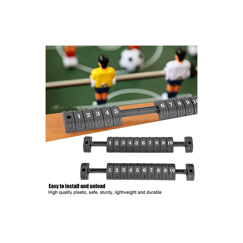 2pcs Foosball Scoring Counters 10 Numbers Scoring Score Counter Indicator
