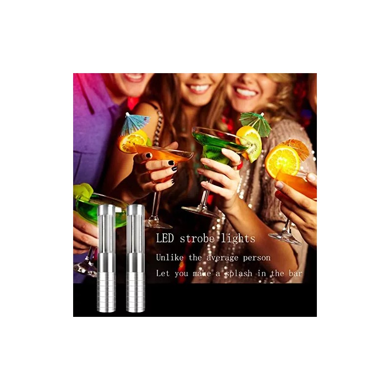Ecostrobe Luz Estroboscópica Ecostrobe Para Fiestas, Paquete De 2