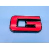 Auto Front Rear GMC Red Black Emblem Overlay 2019-2022 GMC