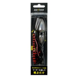 Bakstorm, Single Item, 1 Piece, 5.3 oz (150 g), Sardine Silver, Protective Tube Included, Head, Tie, Offshore, Jigging, Lure, Bakstorm, Bakstorm, Fishing, Fishing Tackle