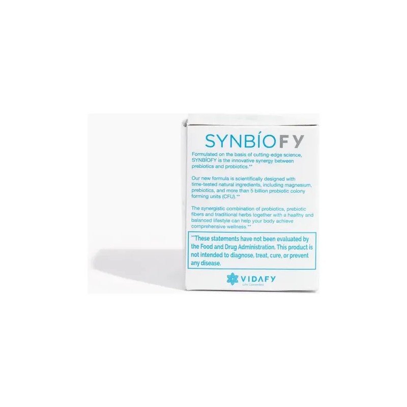 Synbiofy Limpieza Intestinal Desintoxicacion Integral Vidafy