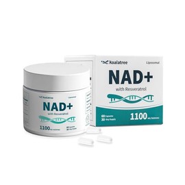 NAD Liposomal NAD+ Suplemento 1100mg NAD Plus con Trans-Resveratrol - Apoya la salud celular, la piel, la energía y el antienvejecimiento para mujeres