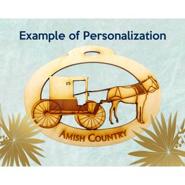 Amish Buggy Ornament