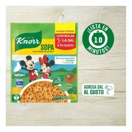 Knorr 12 Pack Knorr, Sopa de Knorr Mickey Mouse 95 g Sabor Casero. 4 portions