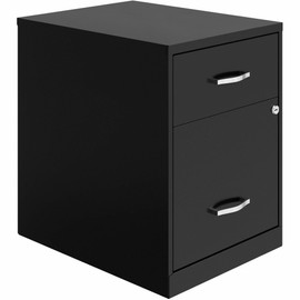 NuSparc 2 Drawer Locking Filing Cabinet | Pre-Assembled Steel Construction | Low-Profile Design is Perfect for Home and Small Office | Letter-Size | Assembled in USA