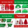 YOVIWEI Christmas Party Decorations - Red & Green Christmas Flag,