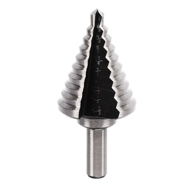 5Pcs Step Drill Bit Set Alloy Steel High Accuracy Multifunctional