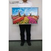 Yanoman 1000 Piece Jigsaw Puzzle Tulip and Windmill (Netherlands) (50x75cm)