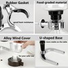 Borasilicate Glass Syphon Coffee Maker, 5-Cup 600ml(20.3 oz) Vaccum Gravity
