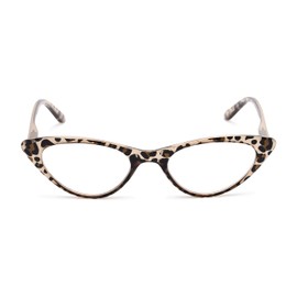 Cat Eye Reading Glasses in Brown Leopard by Readers.com | The Brit | +1.25
