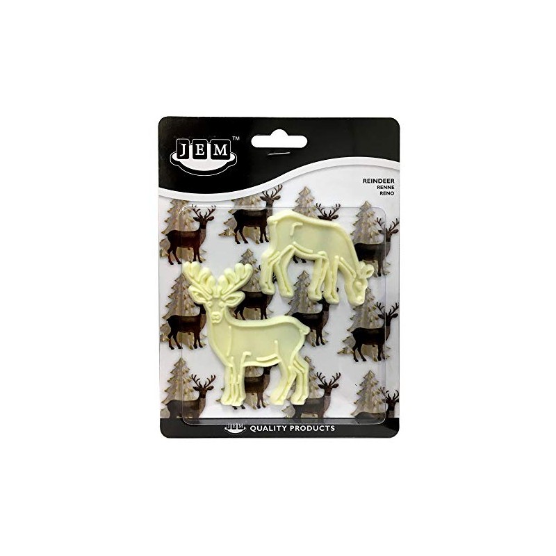 JEM Reindeer Cutters, Set of 2