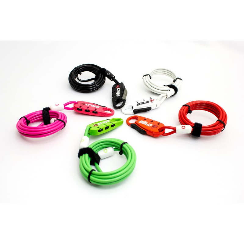 crops Long Cable Lock | 4mm x 1800mm 3 Digit