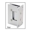 CRL Vienna 037 Series Chrome Wall Mount Shower Door Hinge
