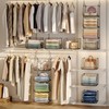 4 Tier Closet Hanging Organizer, Closet Organizers and Storage with