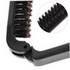 OHPHCALL Folding Beard Brush Mustache Brush Bristle Brush Travel Beard