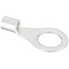 TRUSCO T-R3.5-8 Bare Crimping Terminals Round Φ3.3 inches (8.4 mm)