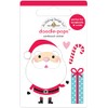 Doodlebug Doodle-Pops 3D Stickers-Hello Santa -DP7513