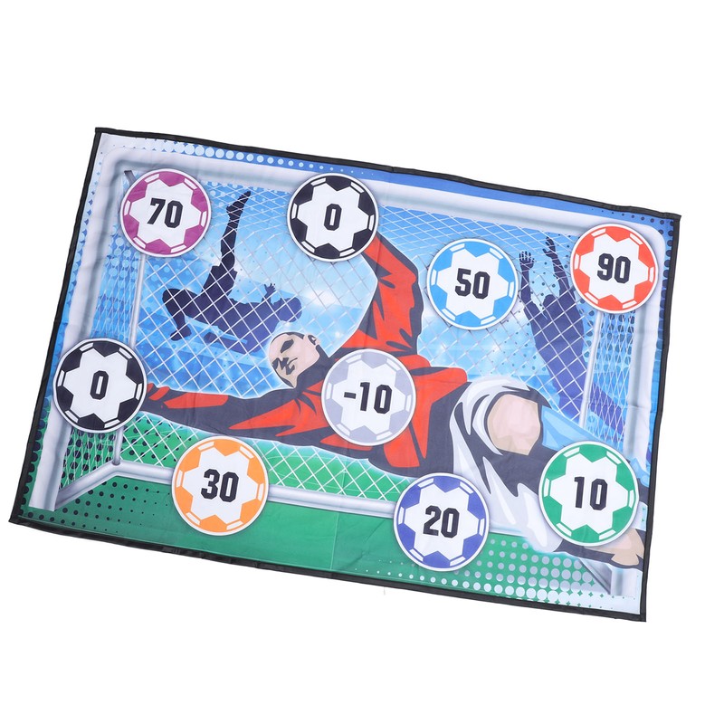 Soccer Ball Game Mat Set Interactive Multifunctional Safe Indoor Outdoor
