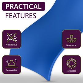 GreenFix Mounting Putty 2.65oz - Blue Tacky Adhesive Putty - Removable Poster Sticky Tack Non Marking - Sticky Putty for Museum Collectibles Figurines Hanging & Crafting