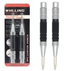 WHLLING 2-Piece Automatic Center Punch, 6 Inch Hardened Steel Spring