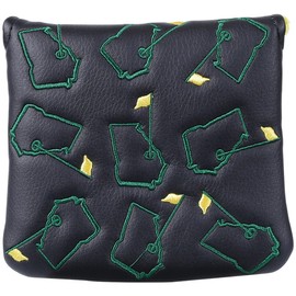 Studio Crafted Augusta Georgia Square Mallet Magnetic Closure Golf Putter Headcover (Black)