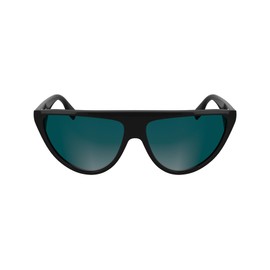 KARL LAGERFELD Unisex KL6185S Sunglasses, Black, One Size, black