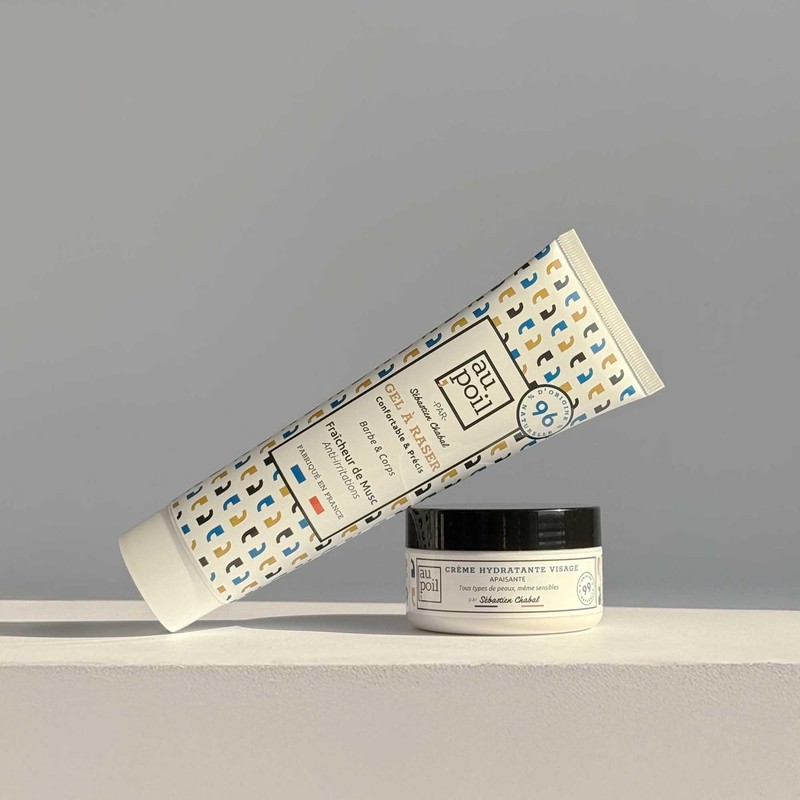 AU POIL The comfortable and precise shaving gel for beard