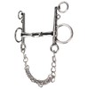Stainless Steel Horse Pelham Bit Gnaw Resistant Ease of Control