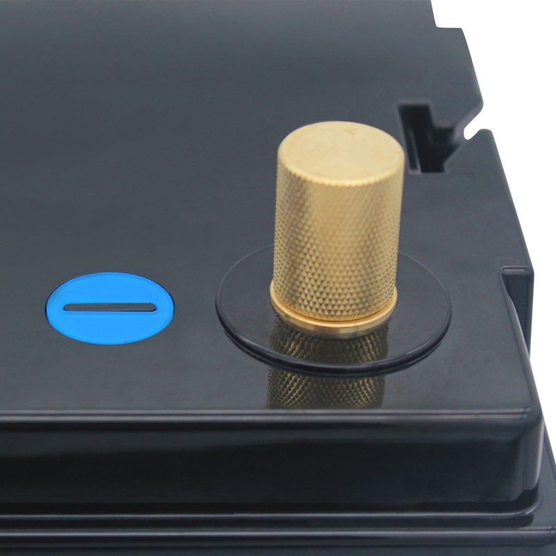 BtrPower M8 Copper Battery Terminal Connectors, Charging Post Terminal, M8