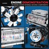 Vuvance V8 Engine Model kit with Battery and Motor –
