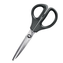 Kokuyo Scissors Saxa Straight Blade Black HSM-110D
